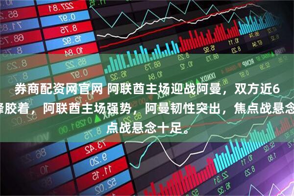 券商配资网官网 阿联酋主场迎战阿曼，双方近6次交锋胶着，阿联酋主场强势，阿曼韧性突出，焦点战悬念十足。